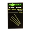 Korda anti tangle hooklink sleeves - gubancgátló gumicső 