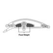 DUEL HARDCORE HEAVY SINKING MINNOW 50mm 6g "HBPC"