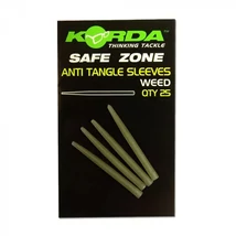 Korda anti tangle hooklink sleeves - gubancgátló gumicső "weedy green"