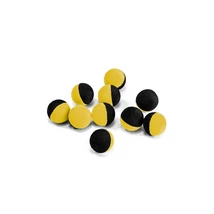 Delphin THE END zig rig szivacs fekete-sárga / 10db #15mm