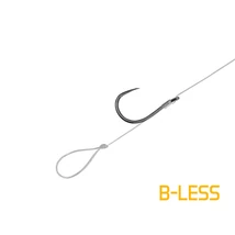 előKötött horog Delphin FLR Loop / 6db Smuter barbless #6-8