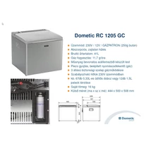 Dometic RC 1205 GC  Abszorpciós hűtőláda