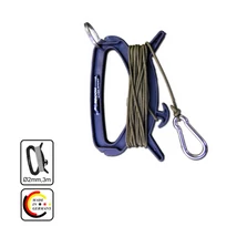 Poseidon - Sling & Carp Sack Holder - haltartó karabiner