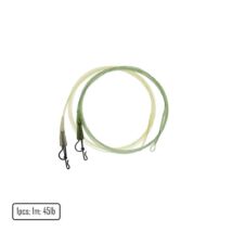 Fluorocarbon Core Leader with Full Metal Lead Clip