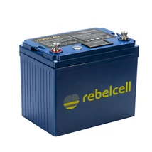 Rebelcell 12V 50A AV-AKKU akkumulátor  + töltő
