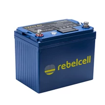 Rebelcell 12V 70A AV-AKKU akkumulátor  + töltő
