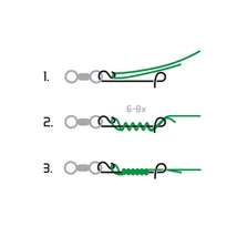 Delphin not a knot csomómentes kapocs #xs