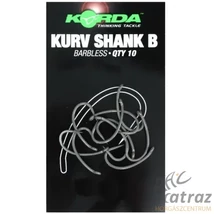 Korda kurv shank B szakáll nélküli pontyozó horog #2