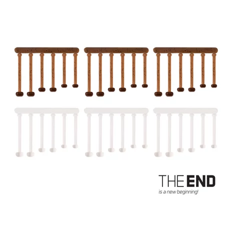 Delphin THE END elasztikus csalistopper / 36db