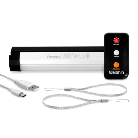 Delphin sátorlámpa távirányítóval lightbar uc