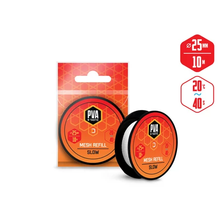 Delphin PVA n ́tastic tartalék háló / 10m - 25mm