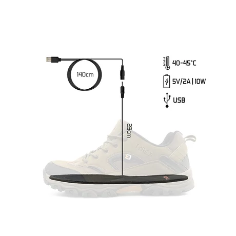 Delphin therm fűtött talpbetét