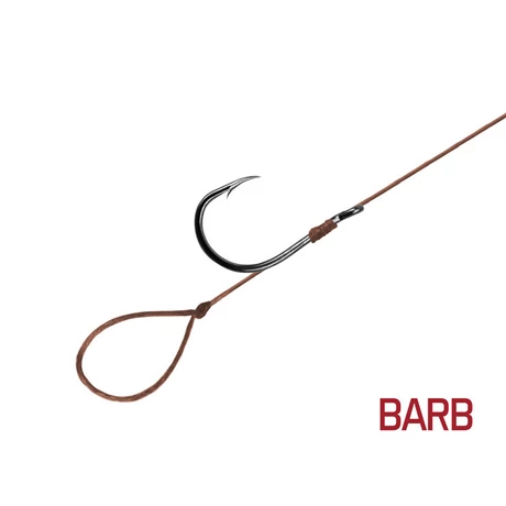 Delphin előkötött horog proxi loop / 6db chinu #8 8cm