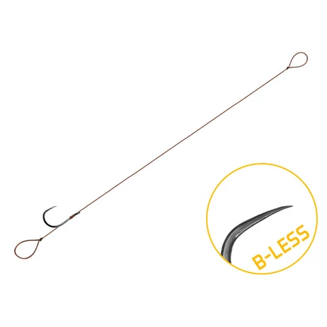 Delphin előkötött horog proxi loop / 6db Smuter barbless #6-8