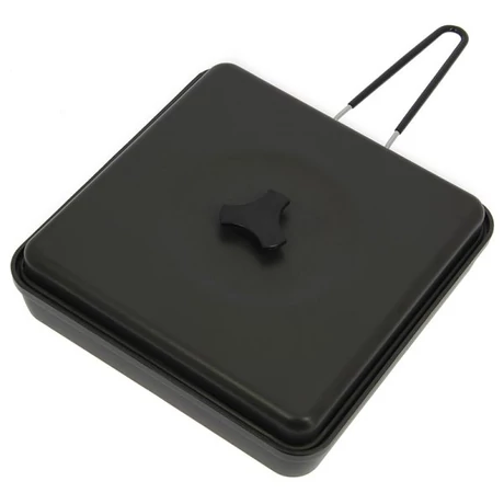 Szekcionált serpenyő hajtható fogantyúval