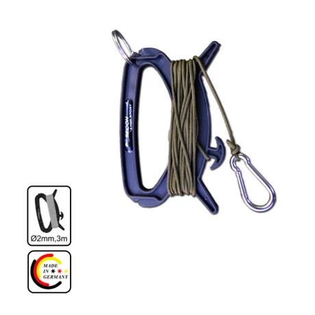 Poseidon - sling & carp sack holder - haltartó karabiner