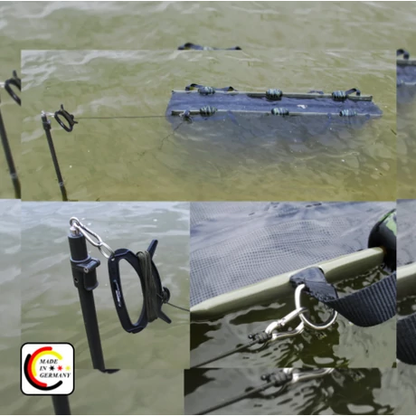 Poseidon - sling & carp sack holder - haltartó karabiner