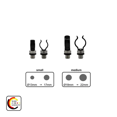 Poseidon - safety rod set - bottartó
