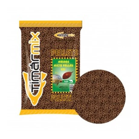 Aqua pellet uni-fekete 2mm 1000g