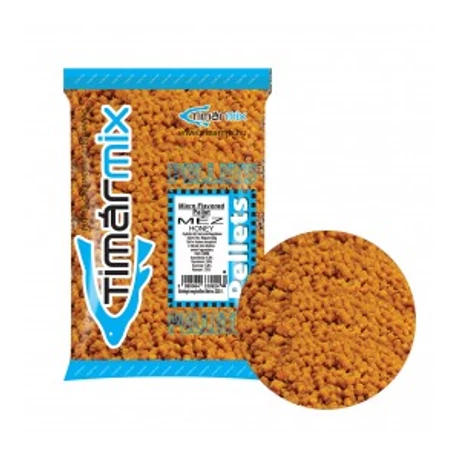 Mikro pellet flavored 3mm 800g méz