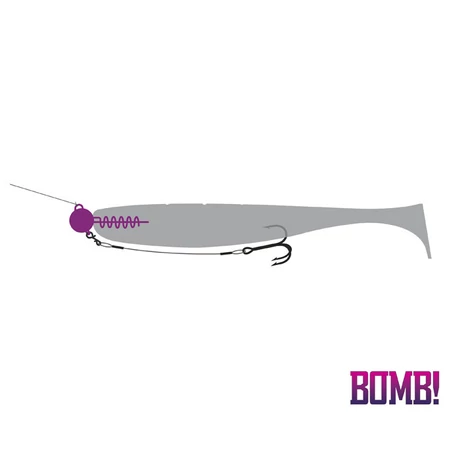 Delphin BOMB! twisto jigger ólomfej 5g