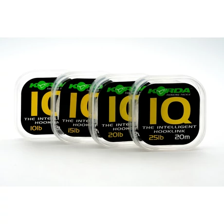 Korda IQ fluorocarbon hooklink  előkezsinór 20lb