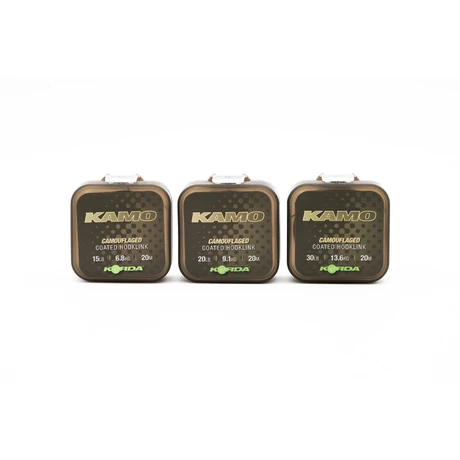 Korda kamo coated hooklink előkezsinór 30lb