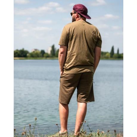  Korda kore jersey shorts olive rövidnadrág XXL