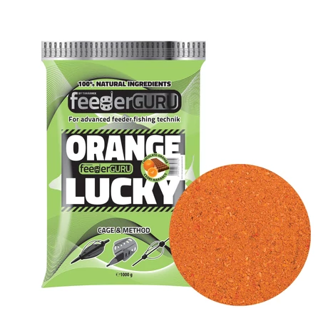 Feeder guru orange lucky szett